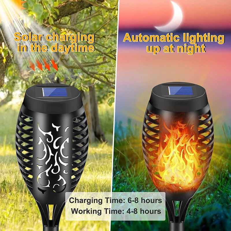 Dekorationsbelysning med solenergi