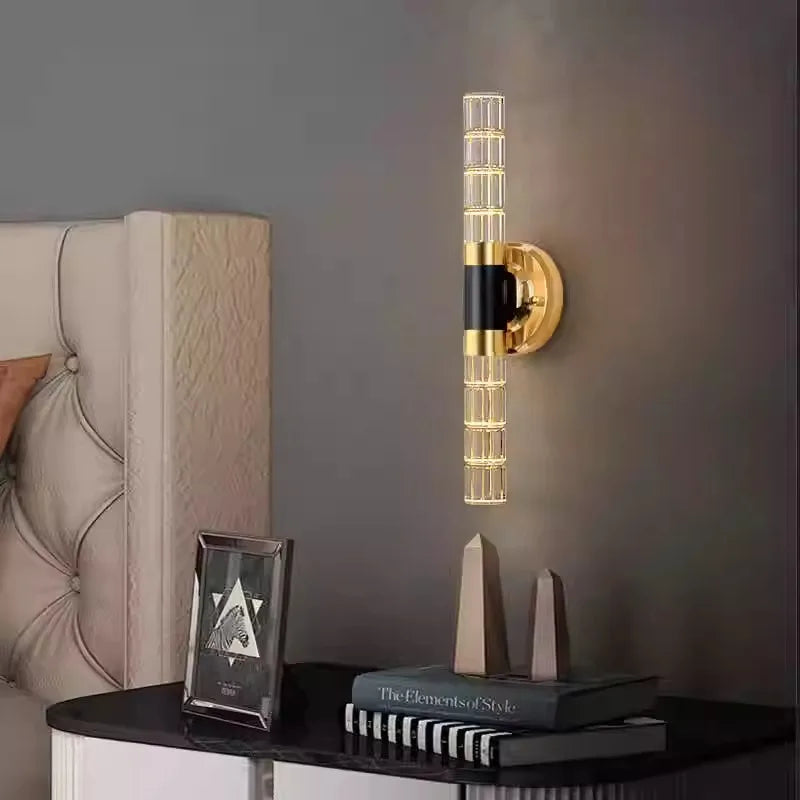 Vägglampa Crystal