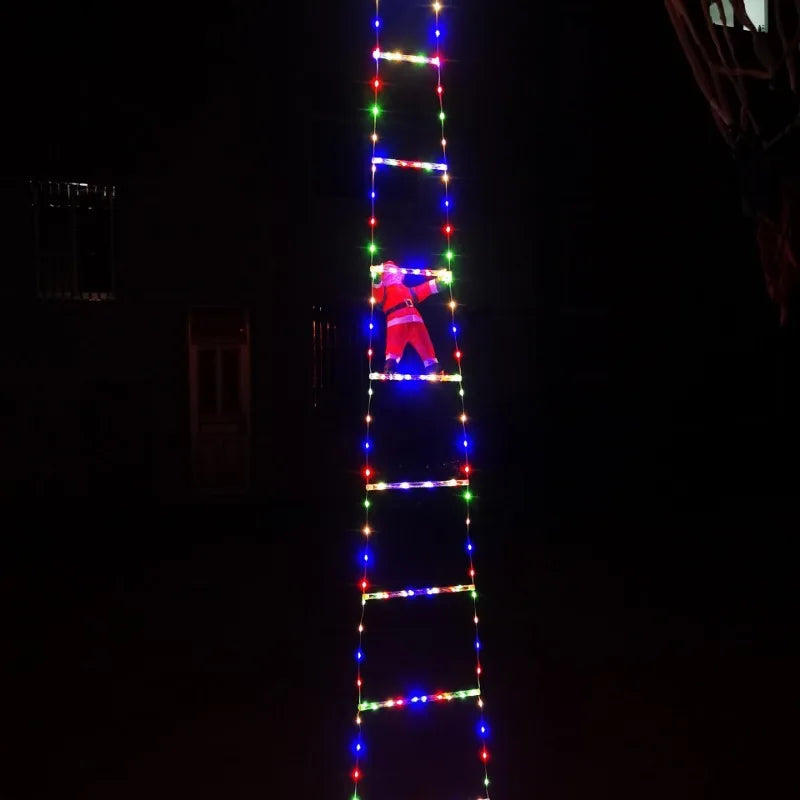 Jultomte på Stege med Belysning - 3M