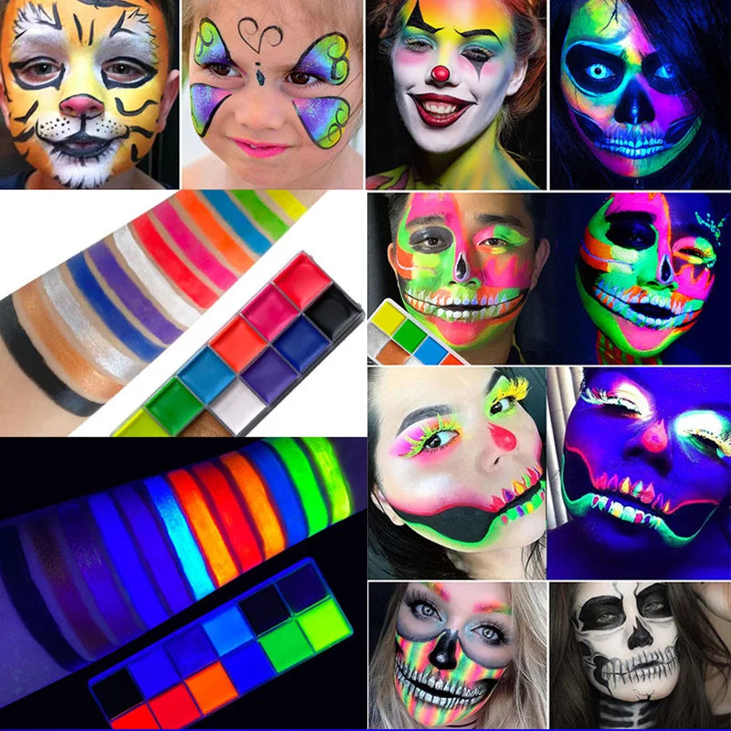 Fluorescerande Neon palett