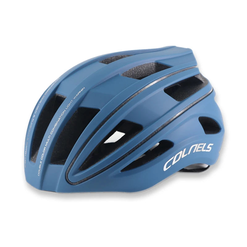 Cykelhjälm med LED-lampa