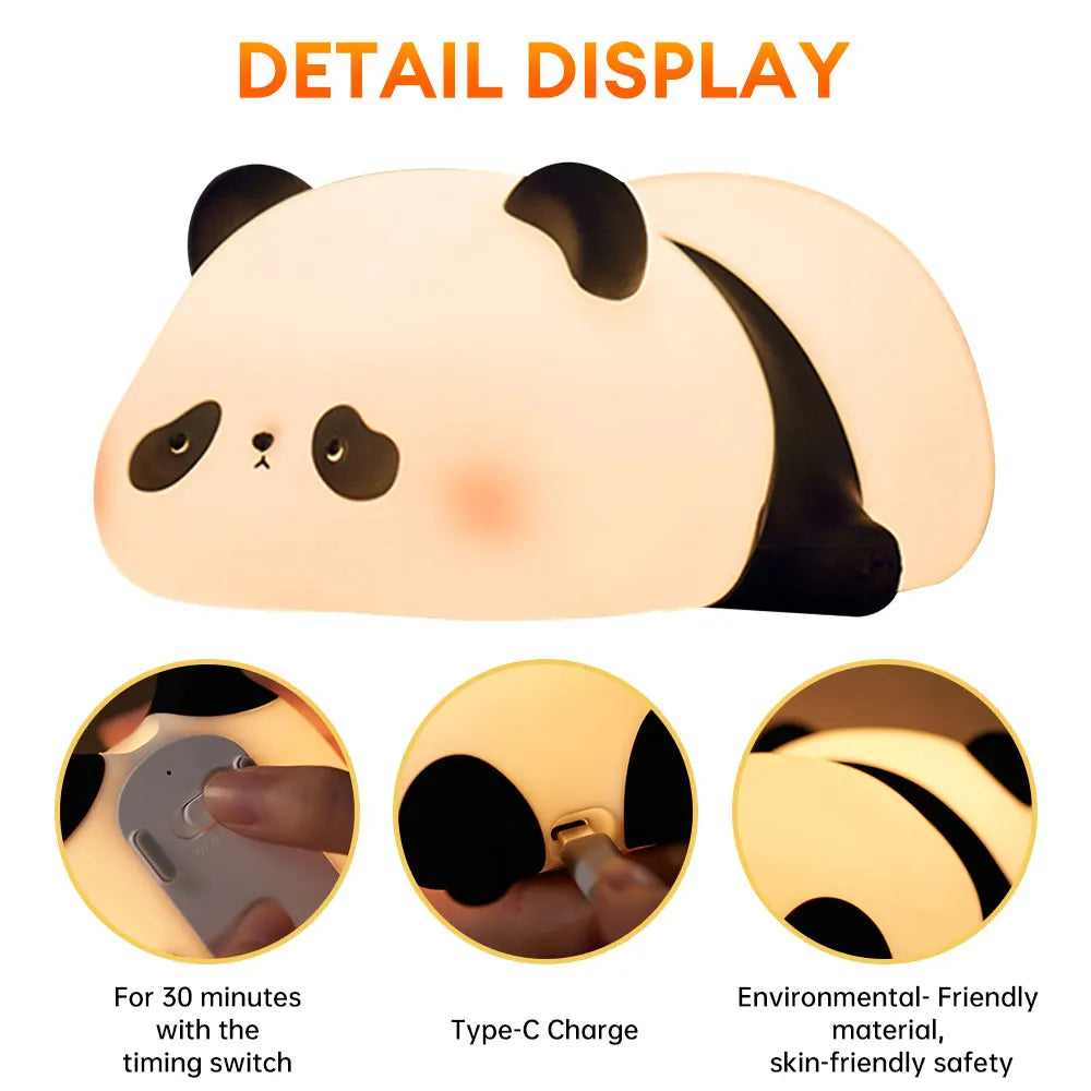 Nattlampa Panda
