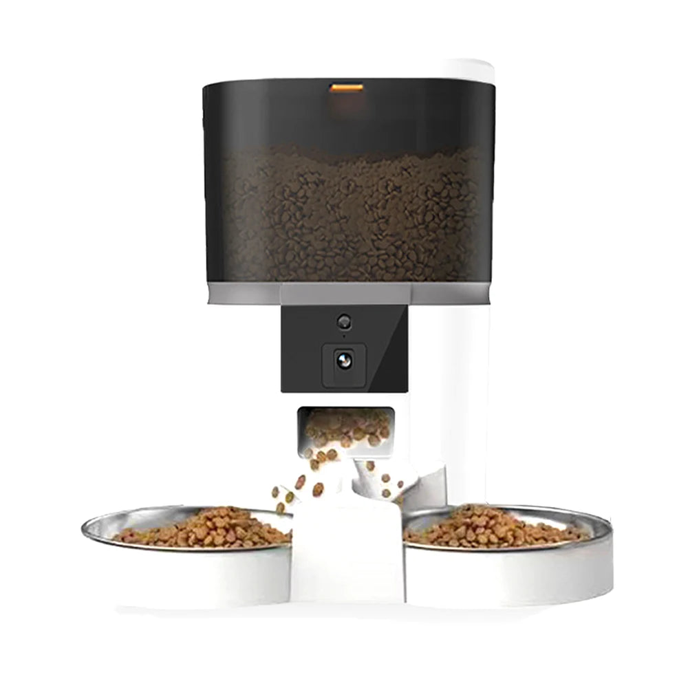 Smart matdispenser med kamera