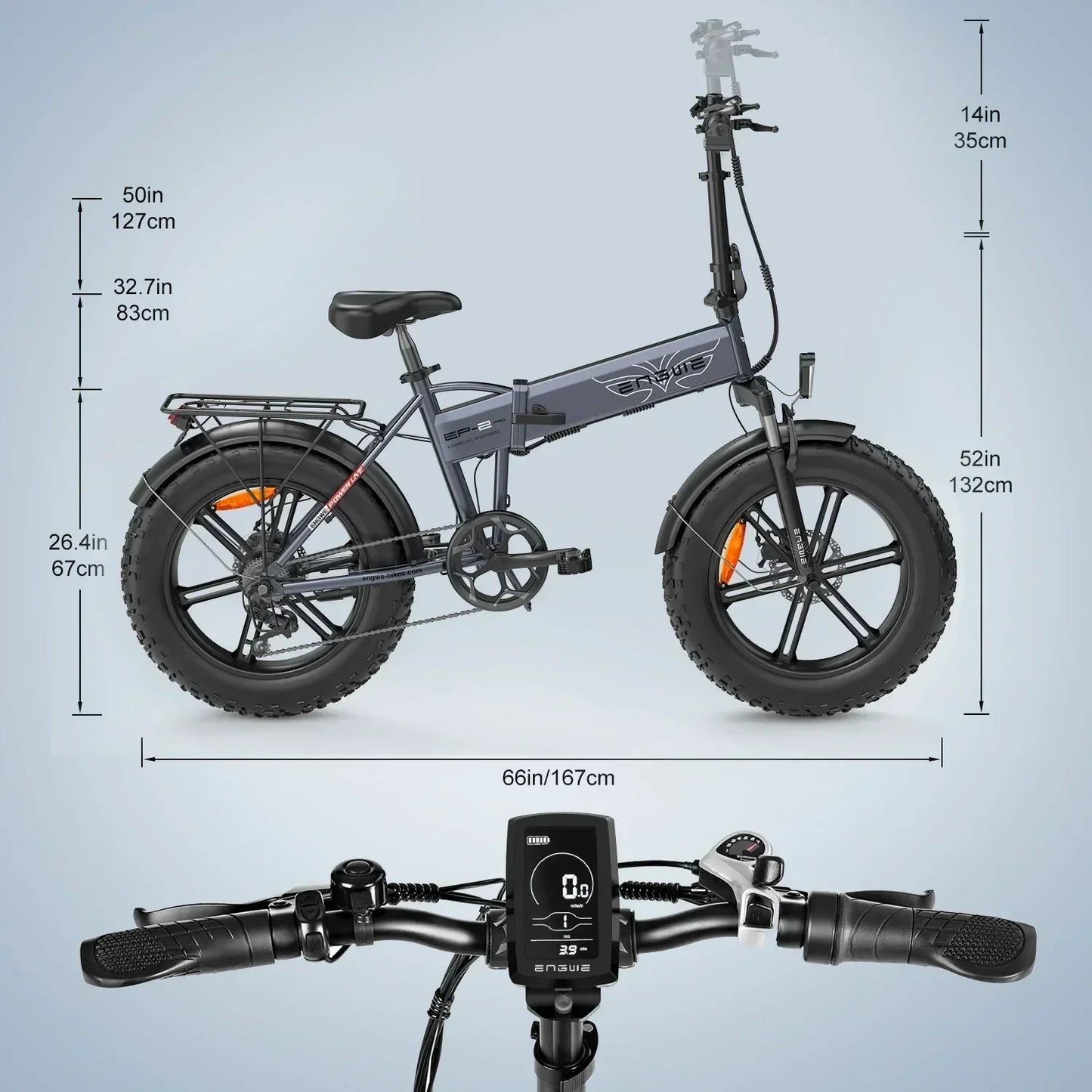 ENGWE Hopvikbar Elcykel
