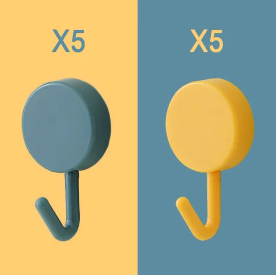 Självhäftande väggkrok - 10 Pack
