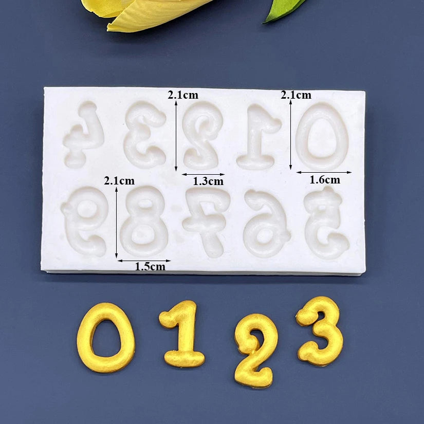 Silikonformar 0-9