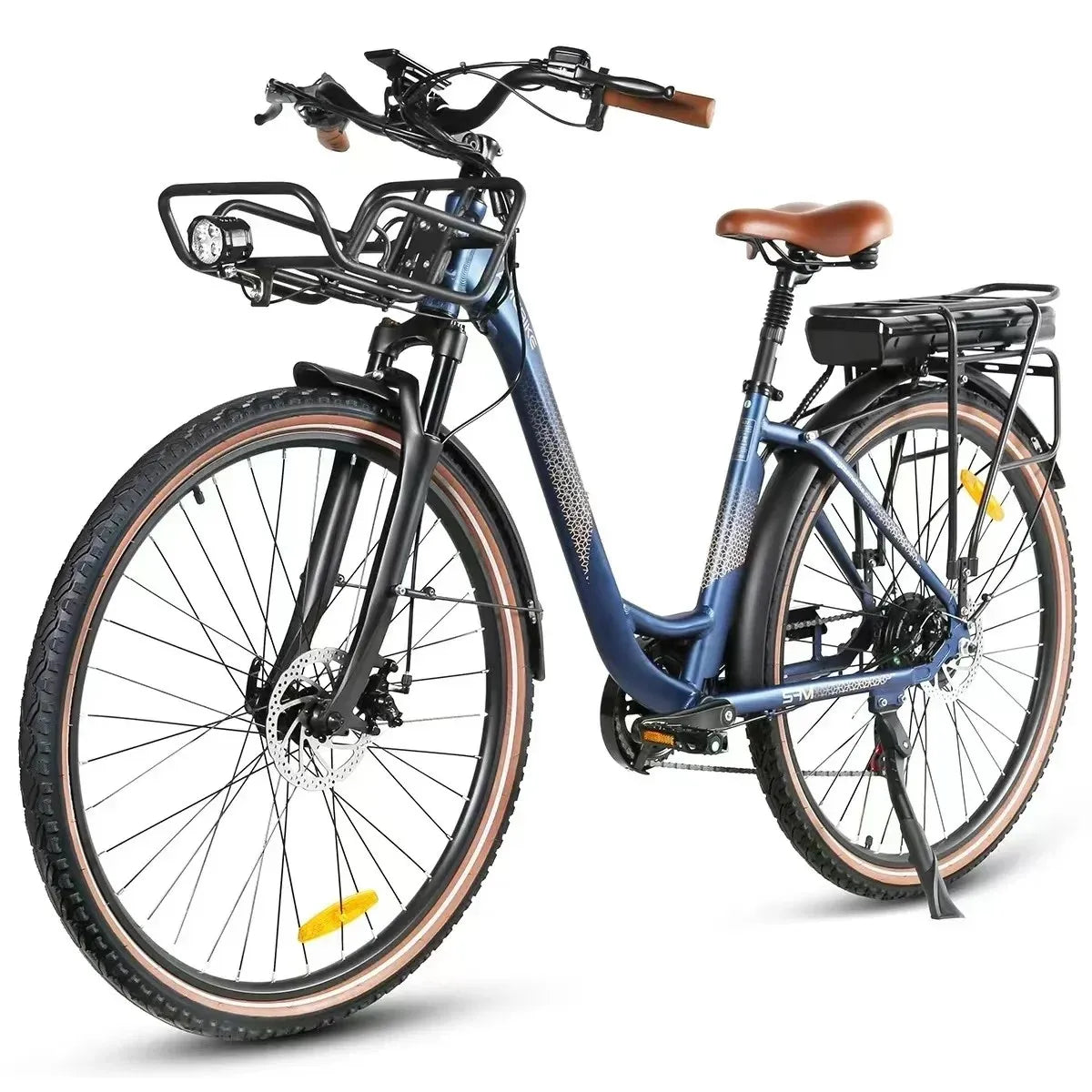 Elcykel med plats för två