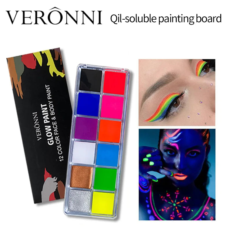 Fluorescerande Neon palett