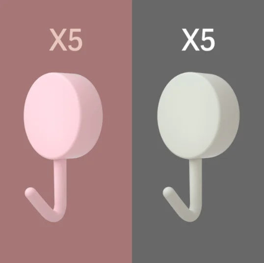 Självhäftande väggkrok - 10 Pack