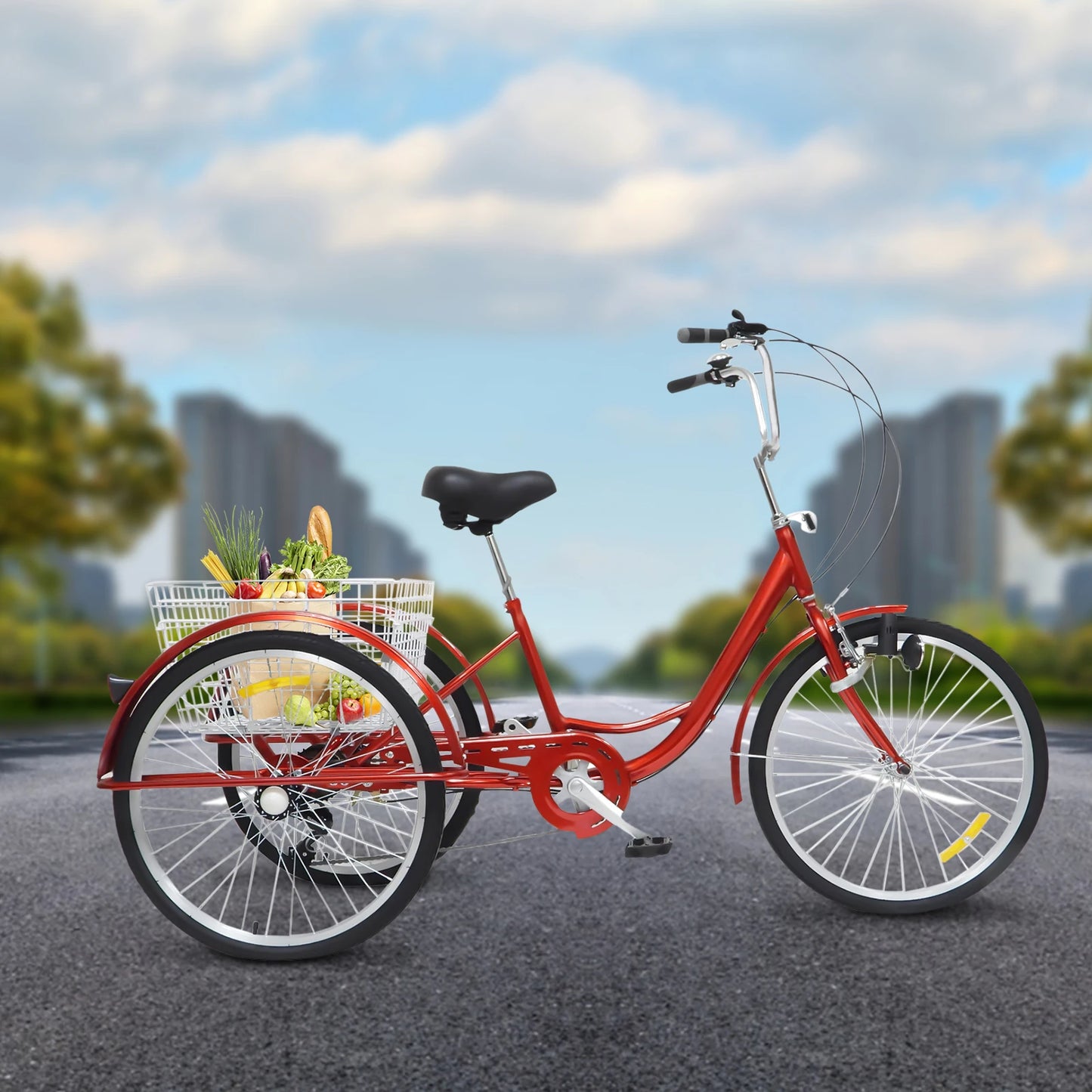 3-hjuling vuxencykel 24"