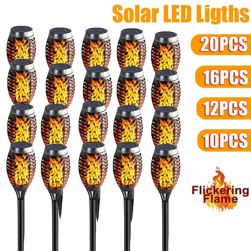 Dekorationsbelysning med solenergi