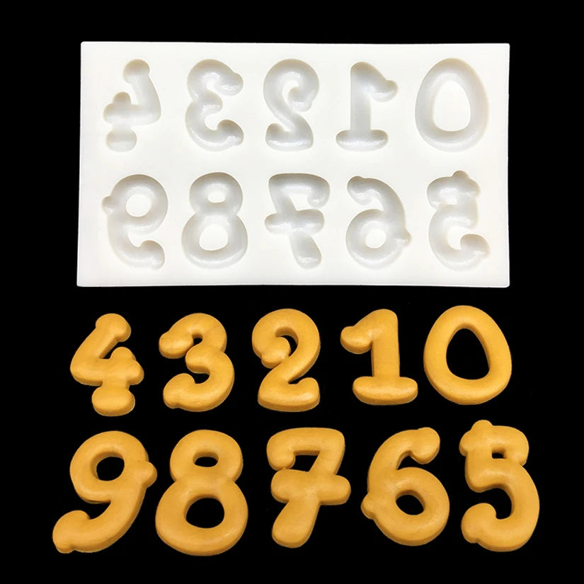 Silikonformar 0-9