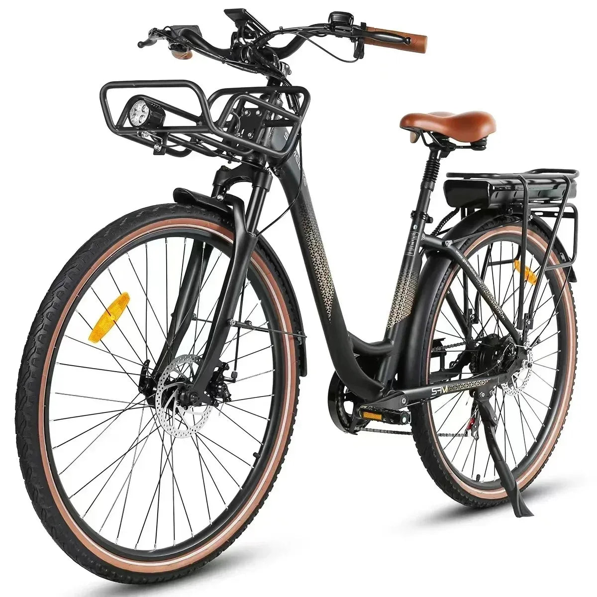 Elcykel med plats för två