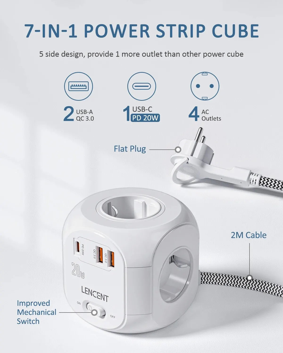 Multiadapter med USB