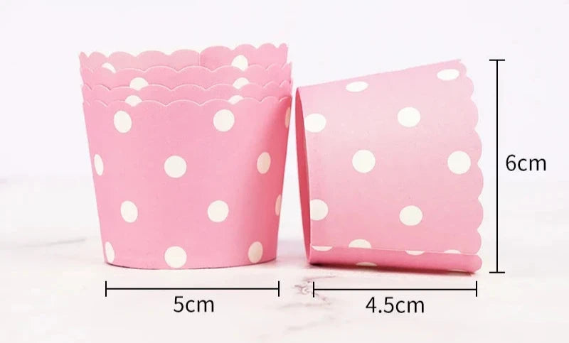 Muffinsformar - 50 Pack