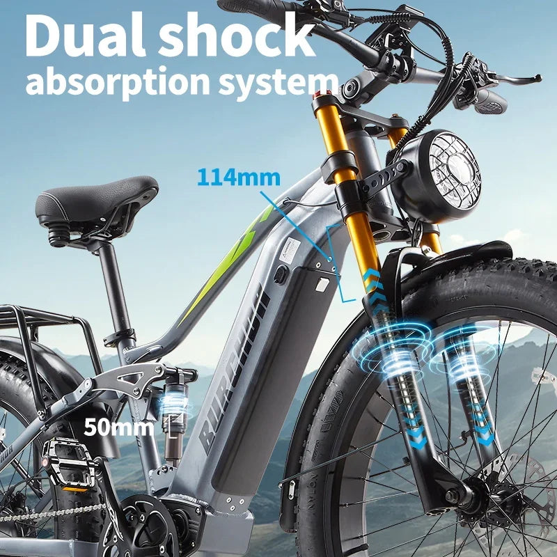 BURCHDA Elcykel
