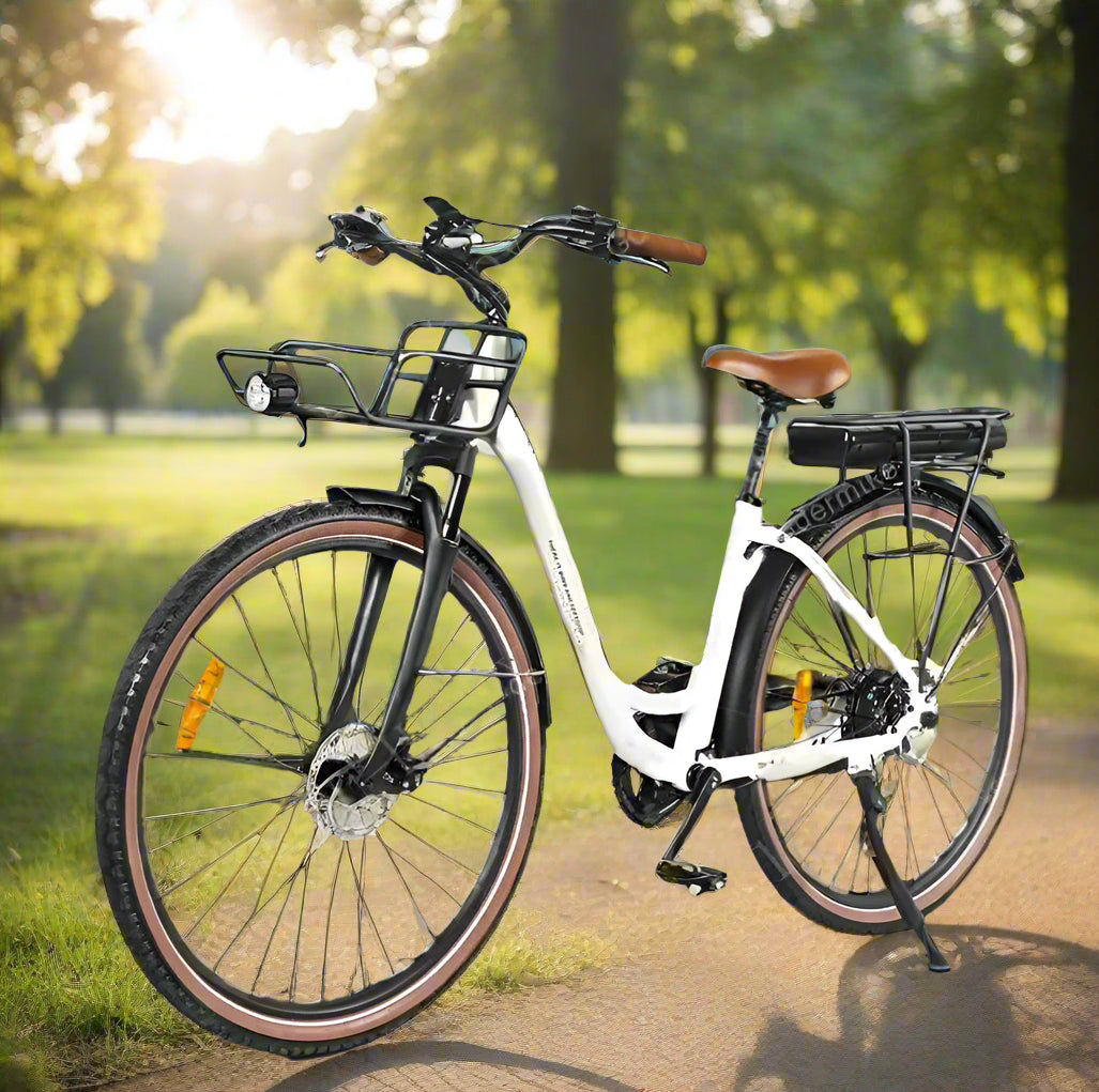 Elcykel med plats för två