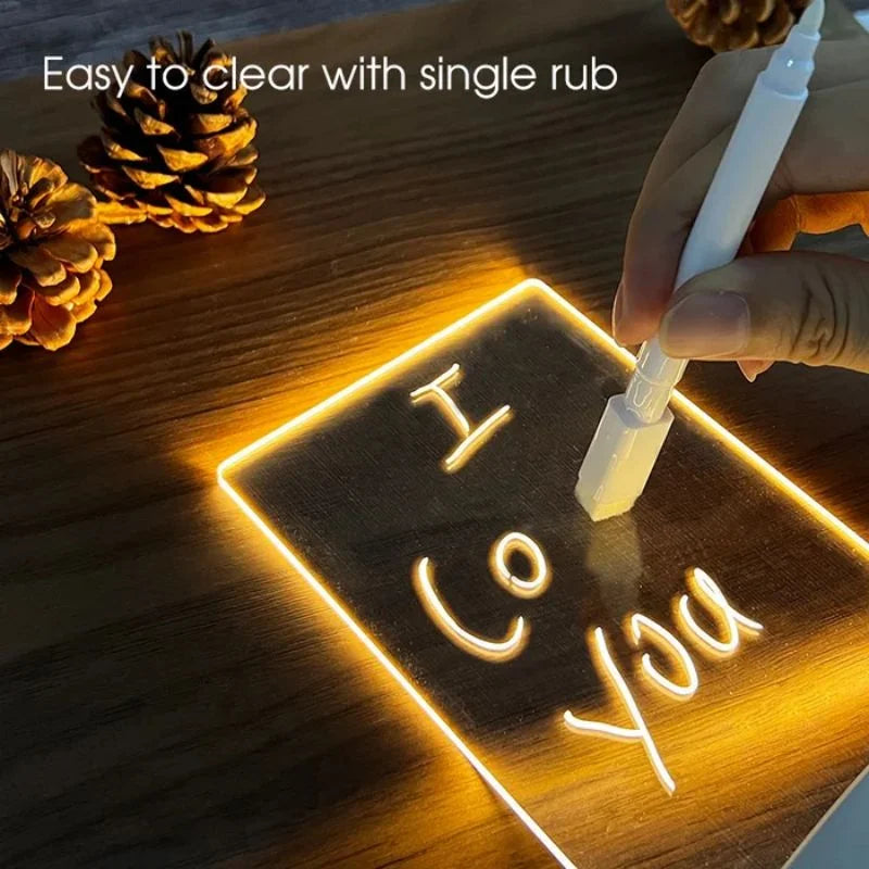 LED Skrivtavla