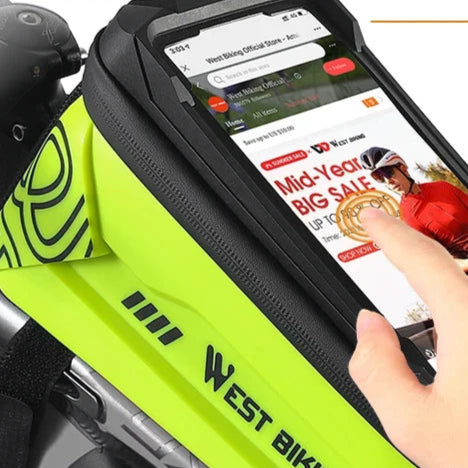 Vattentät Cykelväska med Touchscreen