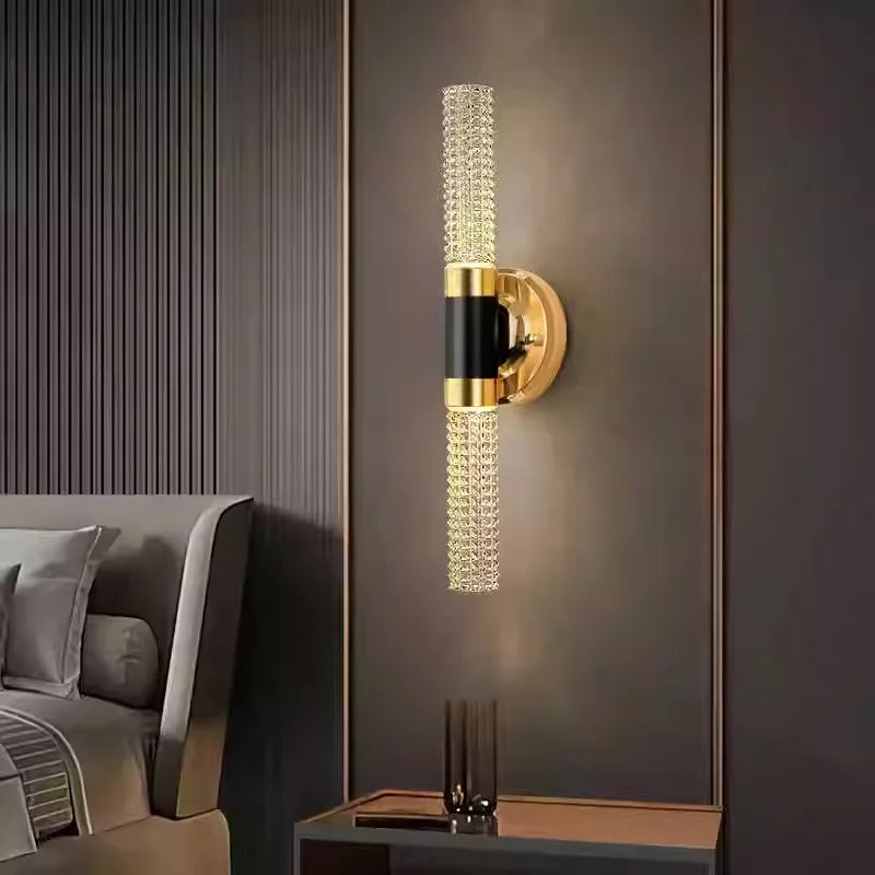 Vägglampa Crystal