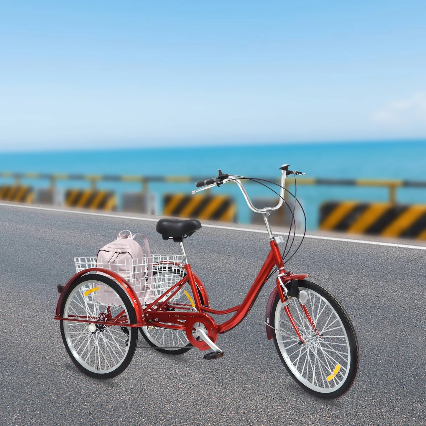 3-hjuling vuxencykel 24"