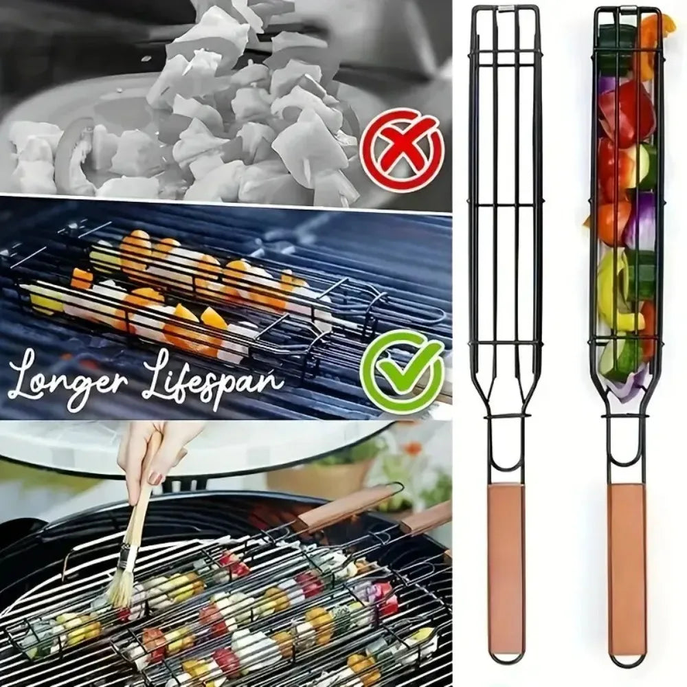 4-pack Grillkorgar till grillen
