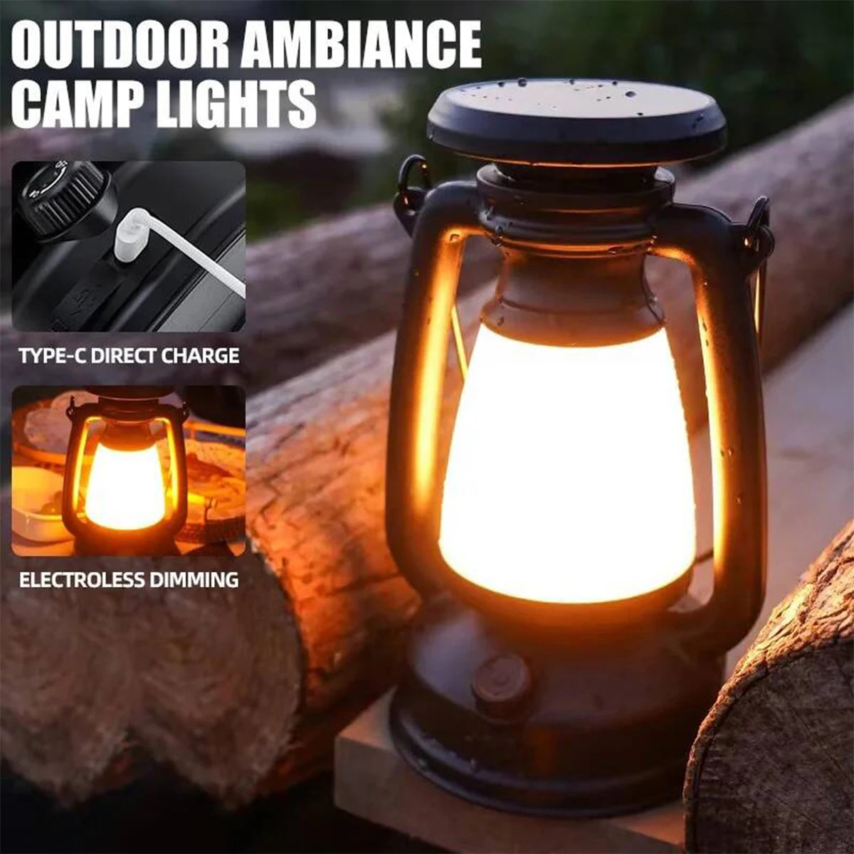 LED Campinglampa