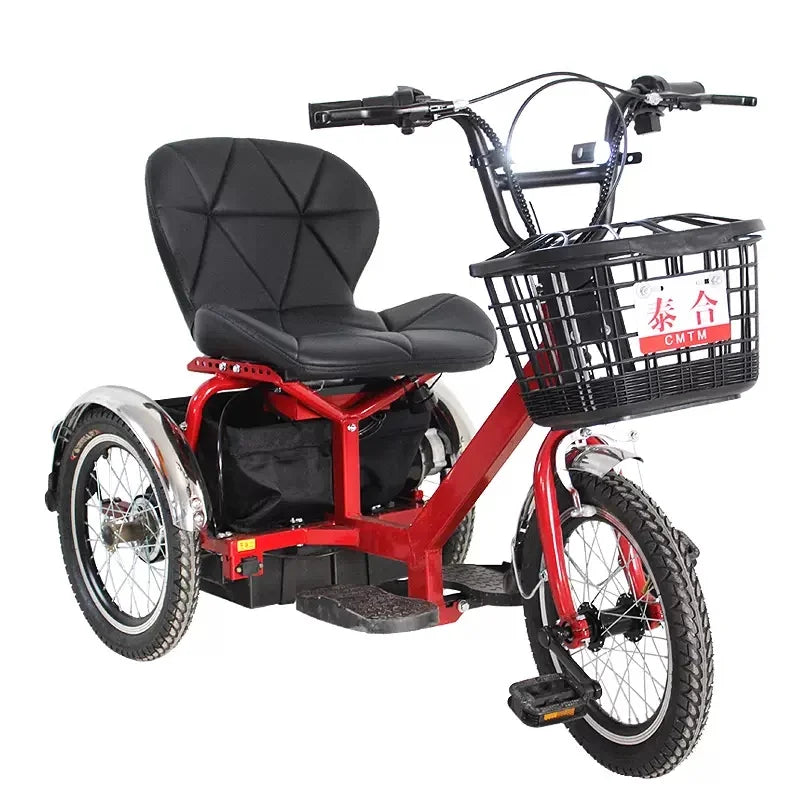 Trehjulig elscooter