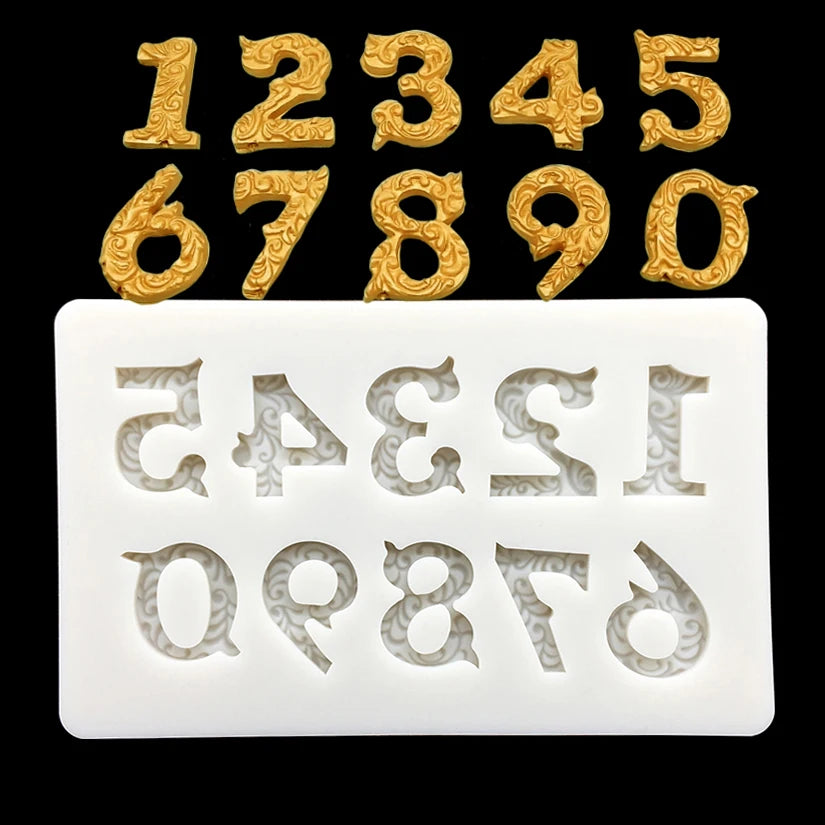Silikonformar 0-9