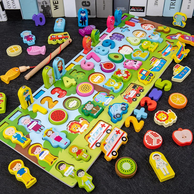 Färg-och form matchningsspel