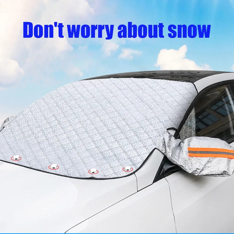 Snöskydd för bilrutan