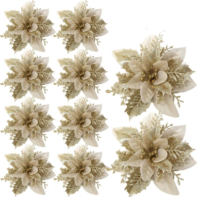 Juliga dekorationsblommor