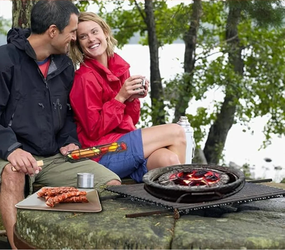 4-pack Grillkorgar till grillen