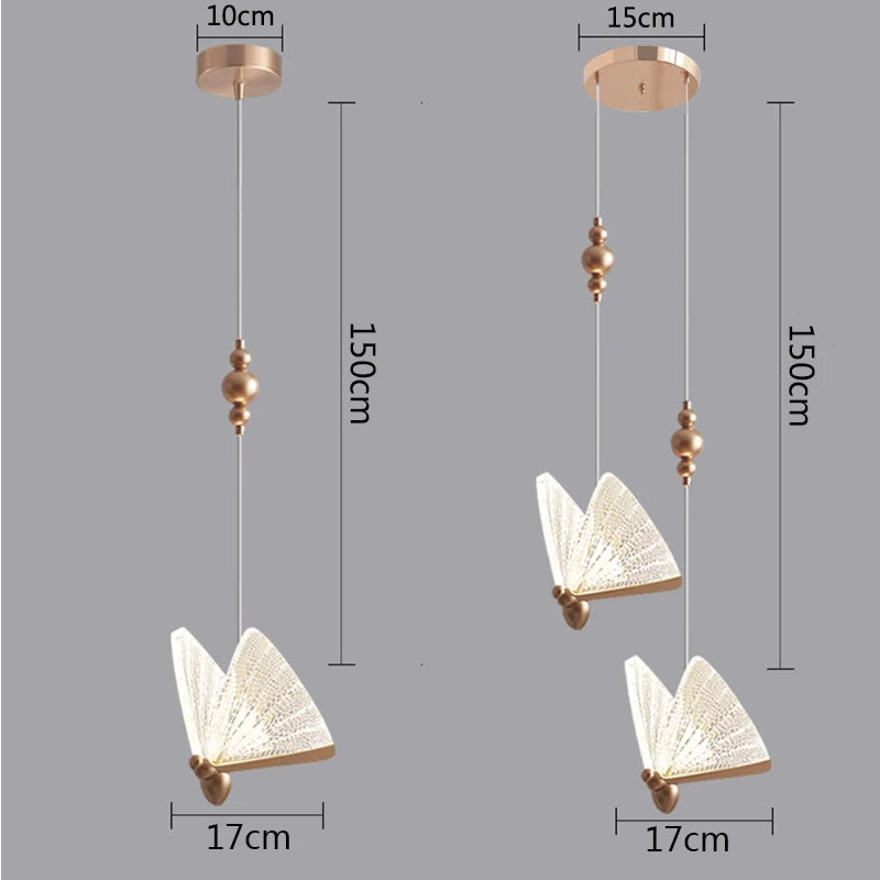 LED Fjärilsbelysning