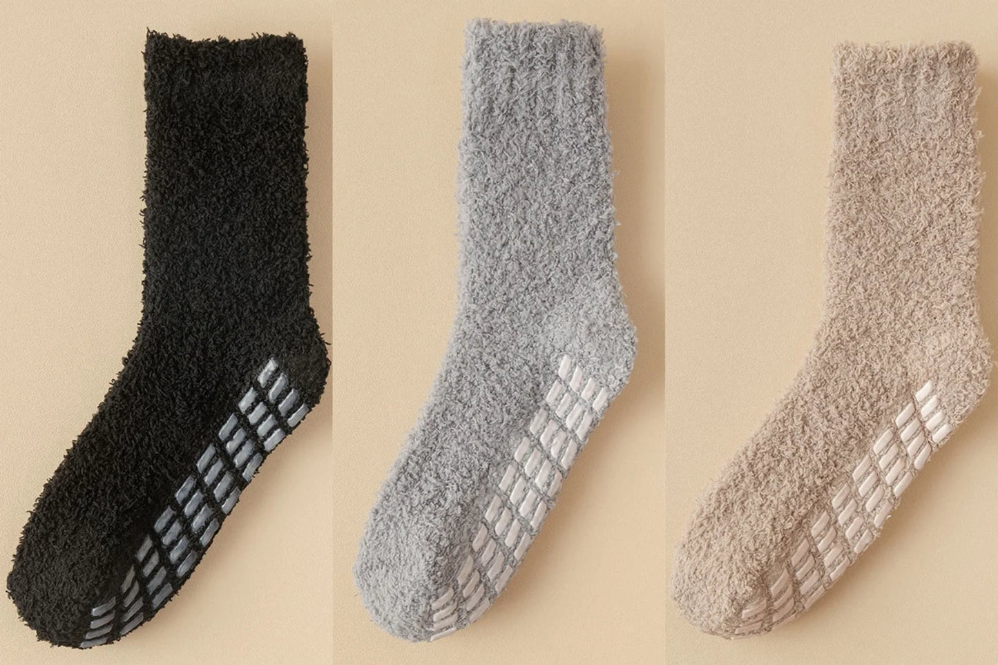 3-pack Sockor med Antihalk-funktion