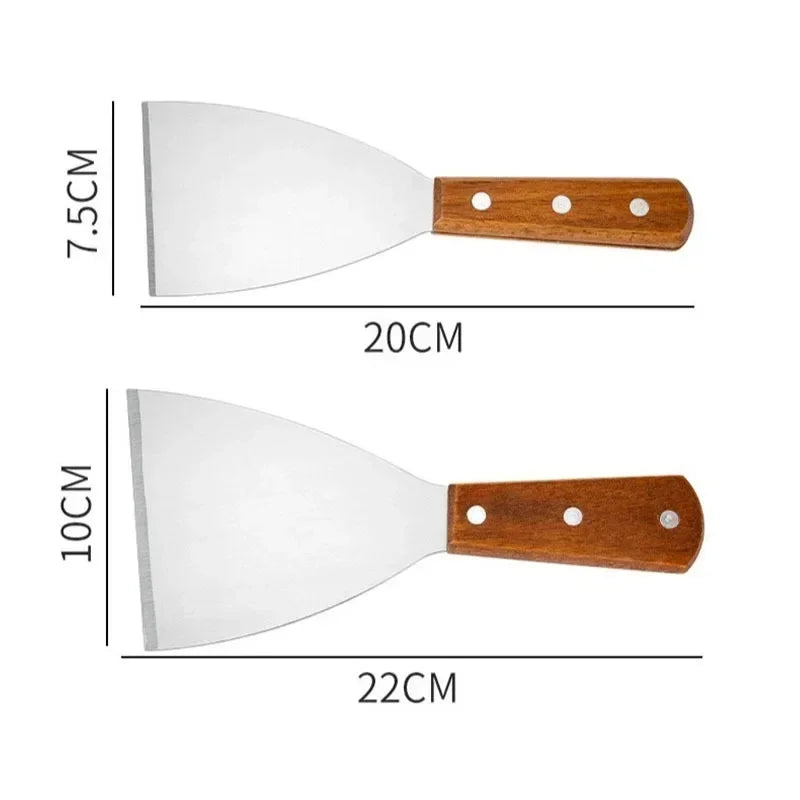 Stekspade i rostfritt bil