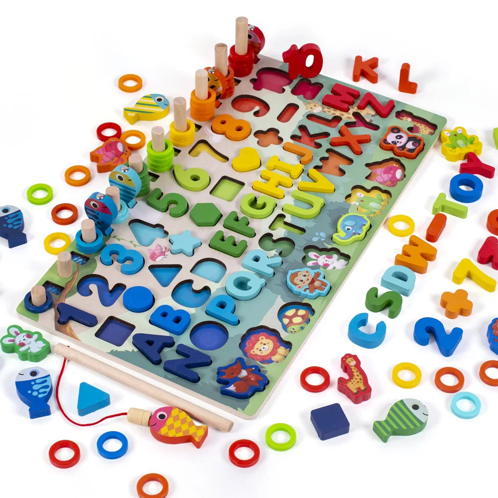 Färg-och form matchningsspel