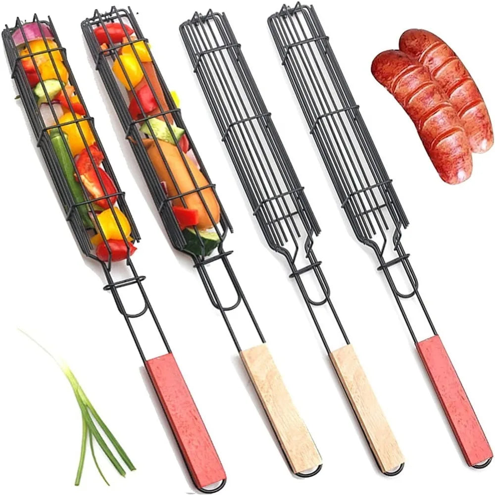 4-pack Grillkorgar till grillen