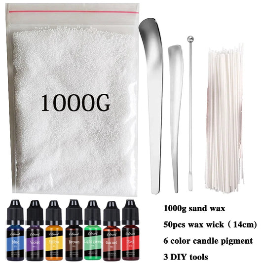 Sandvax för ljustillverkning (DIY)