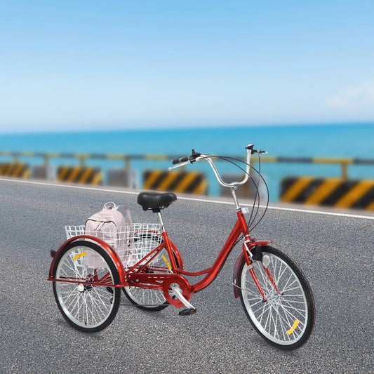 3-hjuling vuxencykel 24"