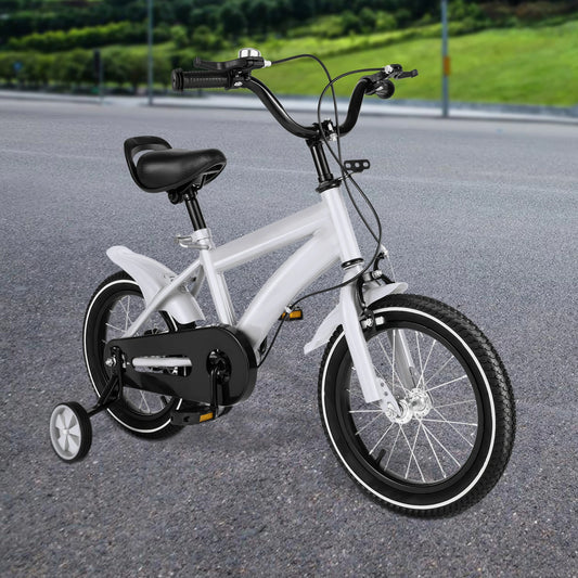 Barncykel med stödhjul 14 tum