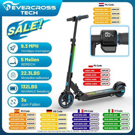 EVERCROSS Elscooter